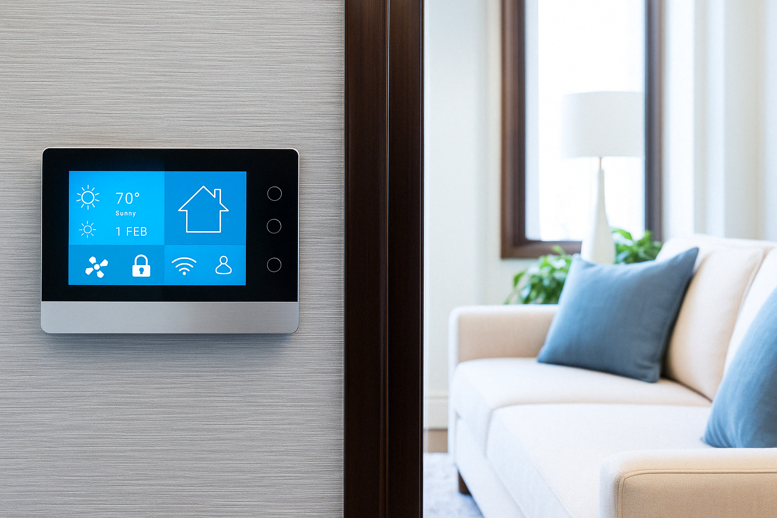 Tech-integrated smart homes